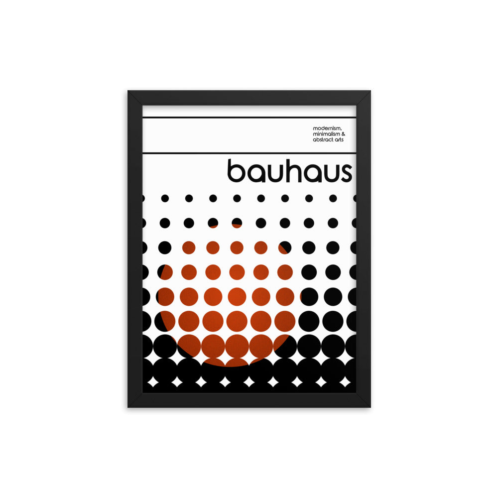 Bauhaus Transient Framed Print