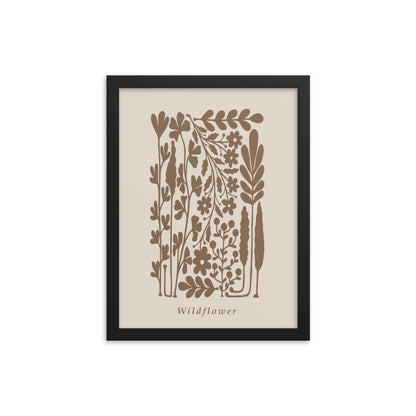 Wildflower Framed Print