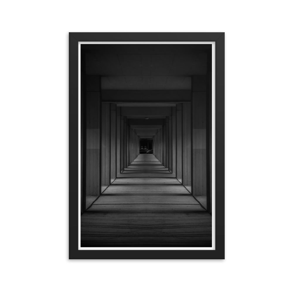 The Alley Framed Print