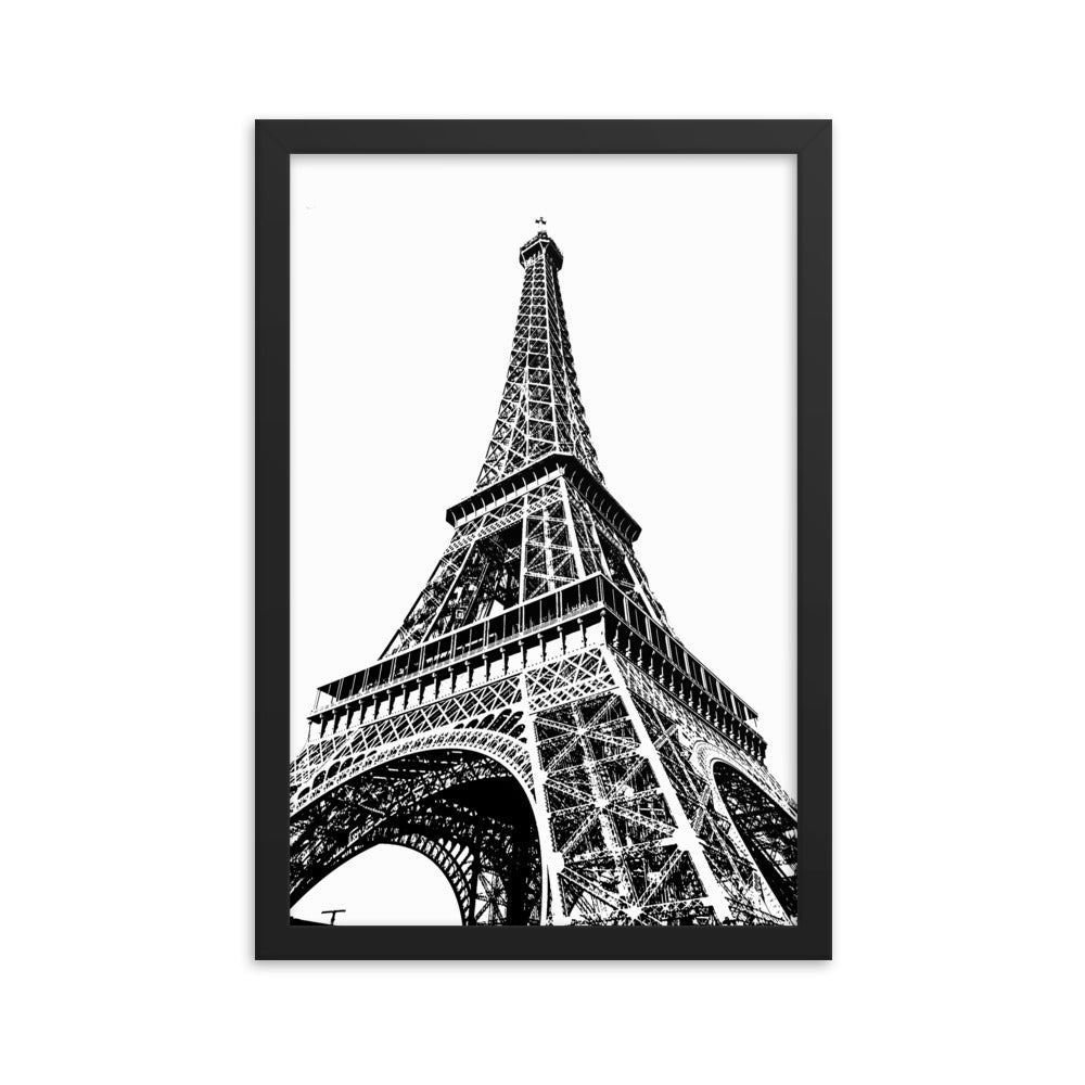 Eiffel Tower Framed Print