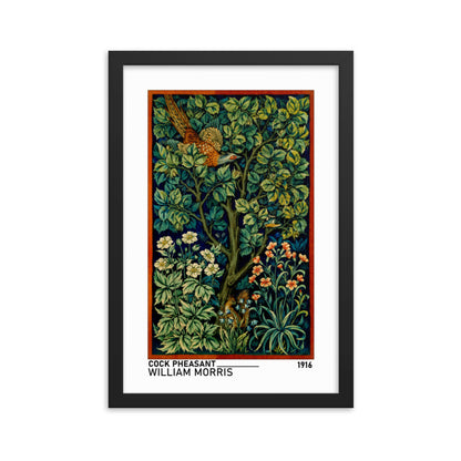 William Morris - Cock Pheasant Framed Print