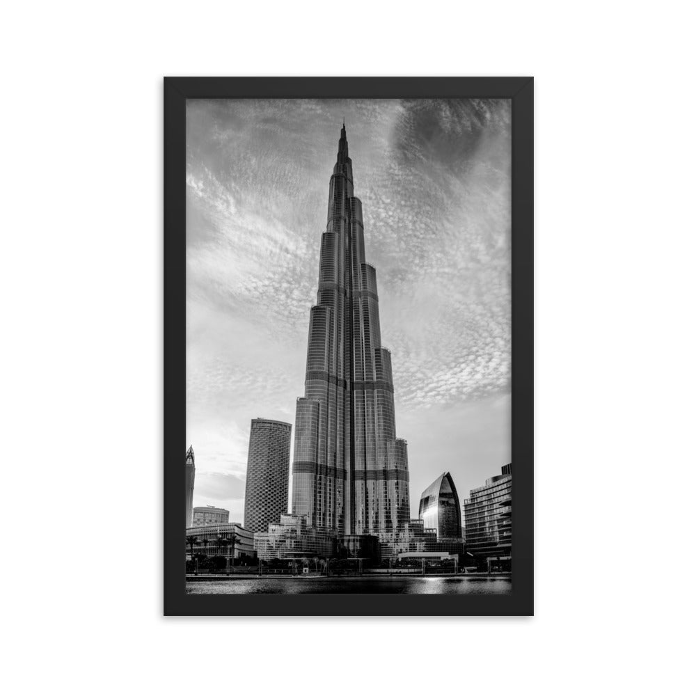 Burj Khalifa Framed Print