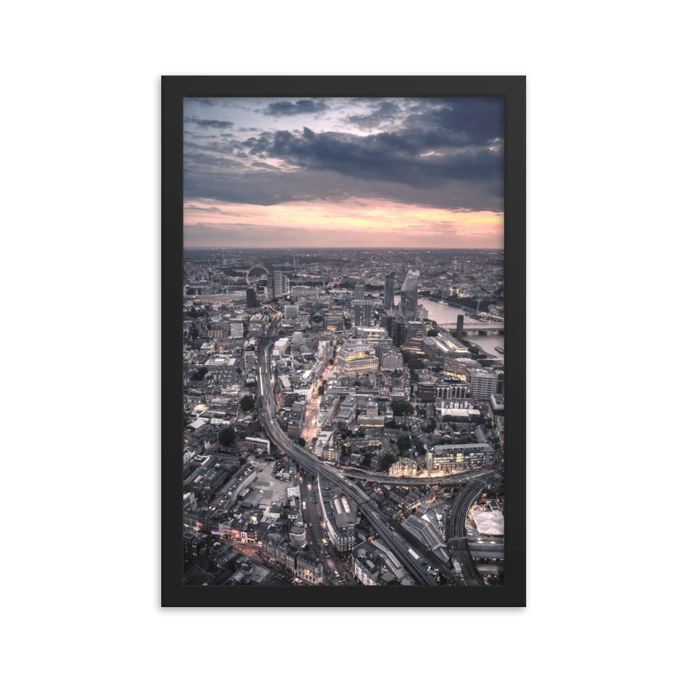 London Skyline Framed Print