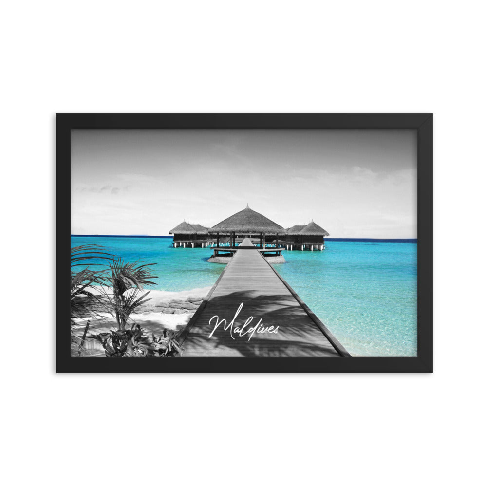 Maldives Framed Print