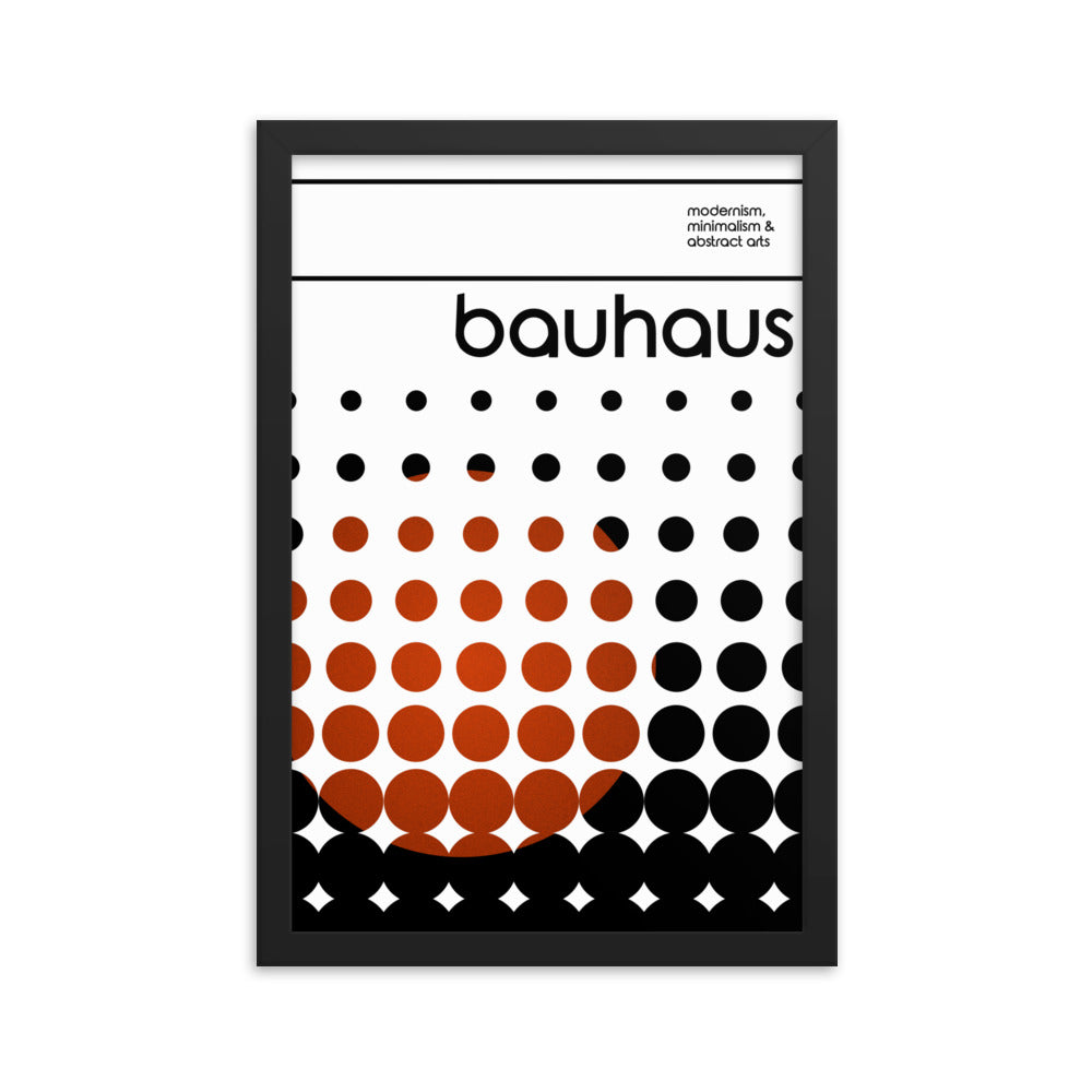 Bauhaus Transient Framed Print