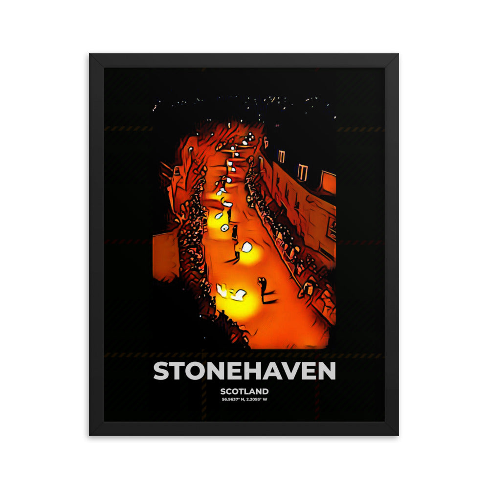 Stonehaven Fireballs Framed Print