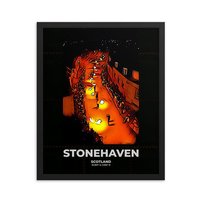 Stonehaven Fireballs Framed Print
