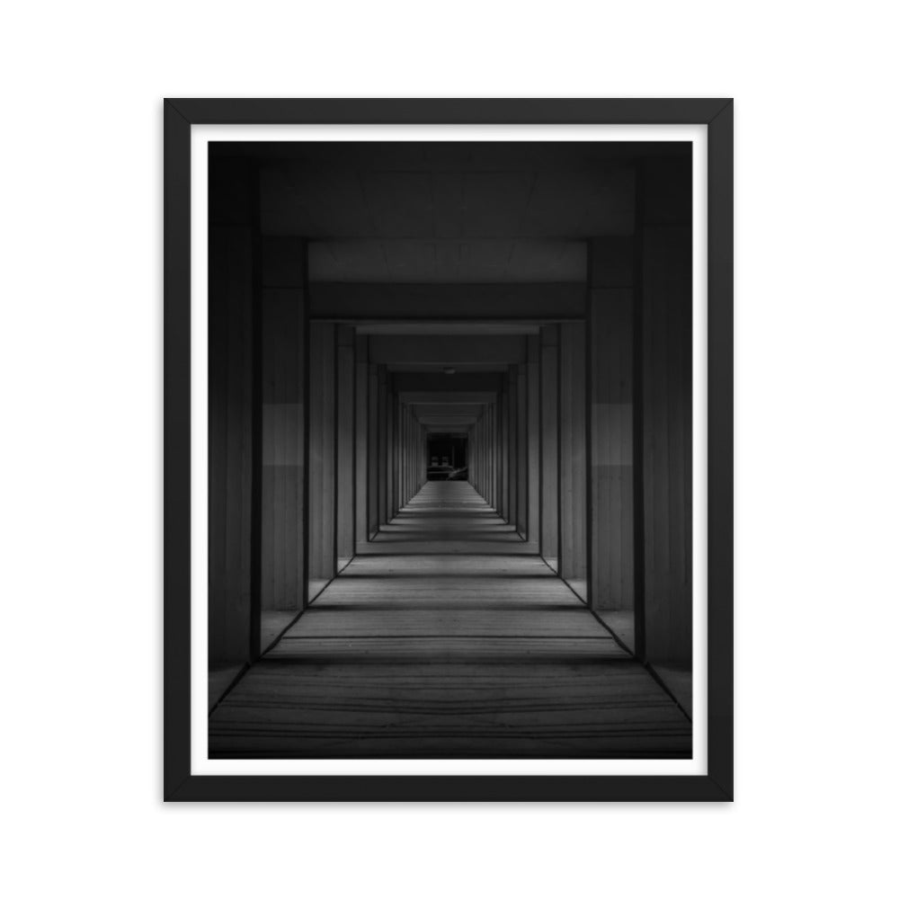 The Alley Framed Print