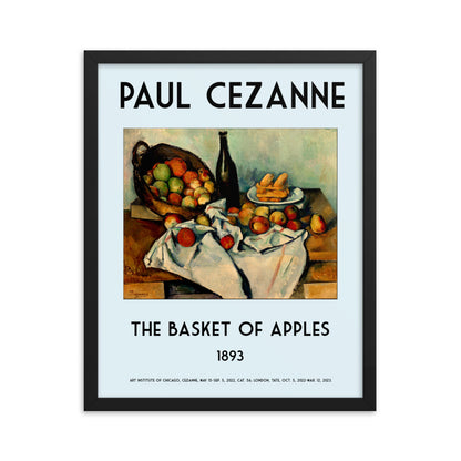 Basket of Apples by Paul Cezanne Framed Print