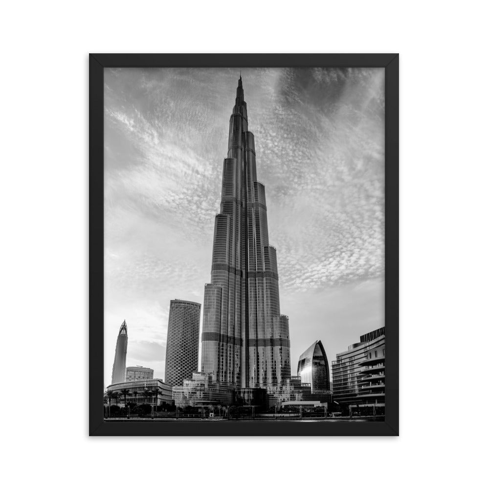 Burj Khalifa Framed Print