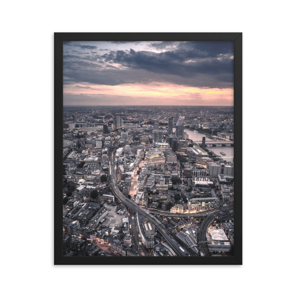 London Skyline Framed Print