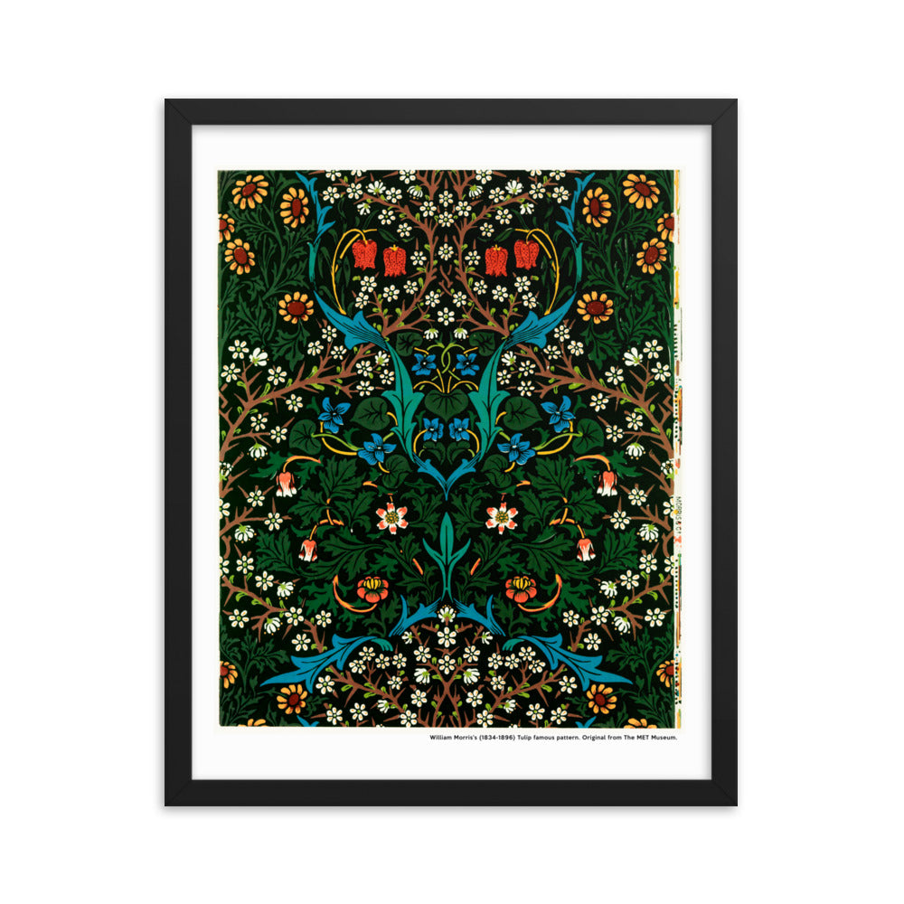 Tulip - William Morris Framed Print