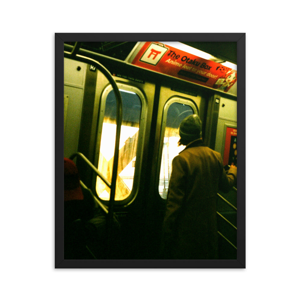 SUBWAY Framed Print