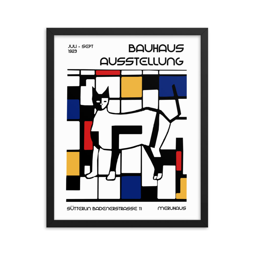 Bauhaus Austellung - Sütterlin Badenerstrasse Framed Print