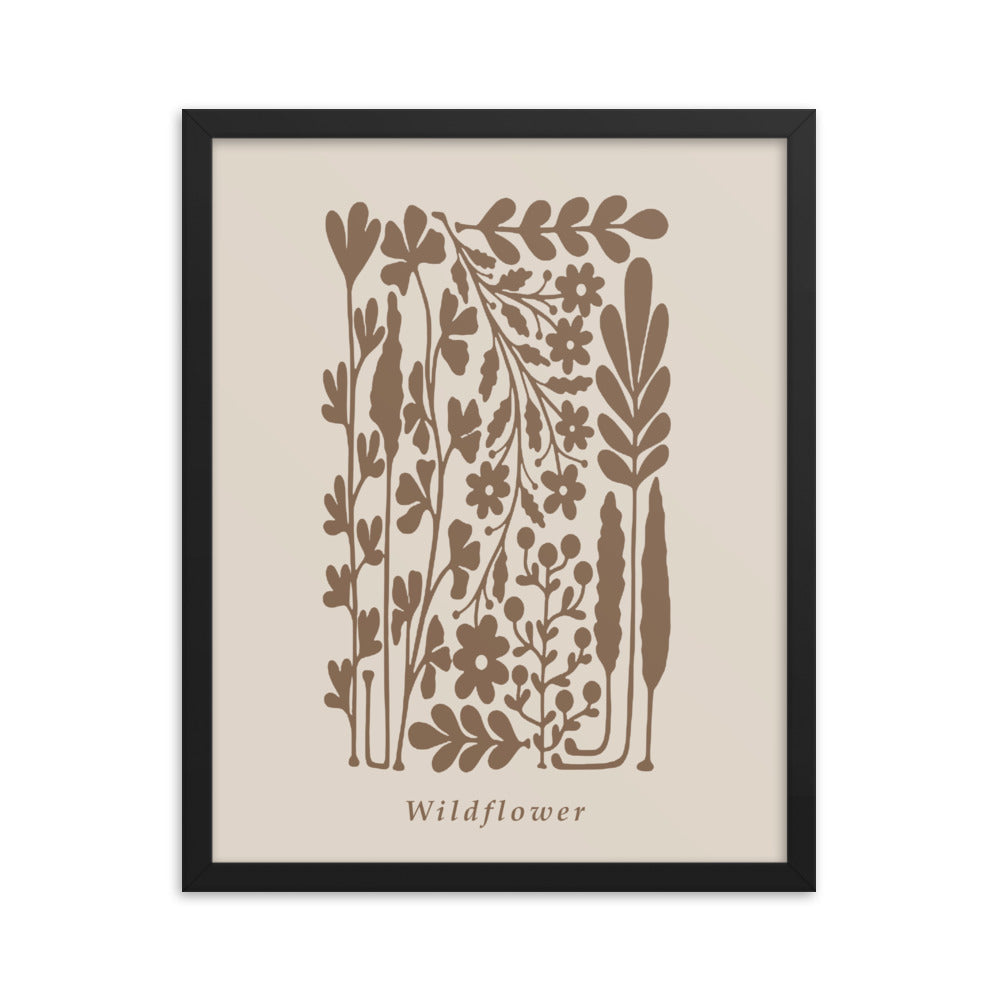 Wildflower Framed Print