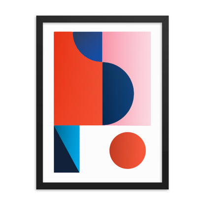 Bauhaus Movement #1 Framed Print