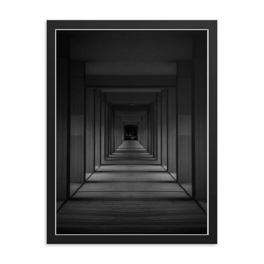 The Alley Framed Print