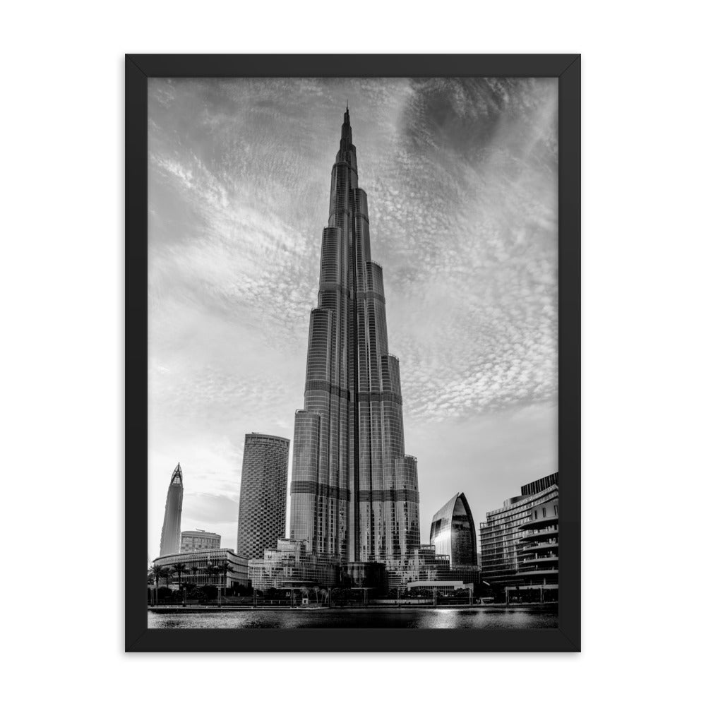 Burj Khalifa Framed Print