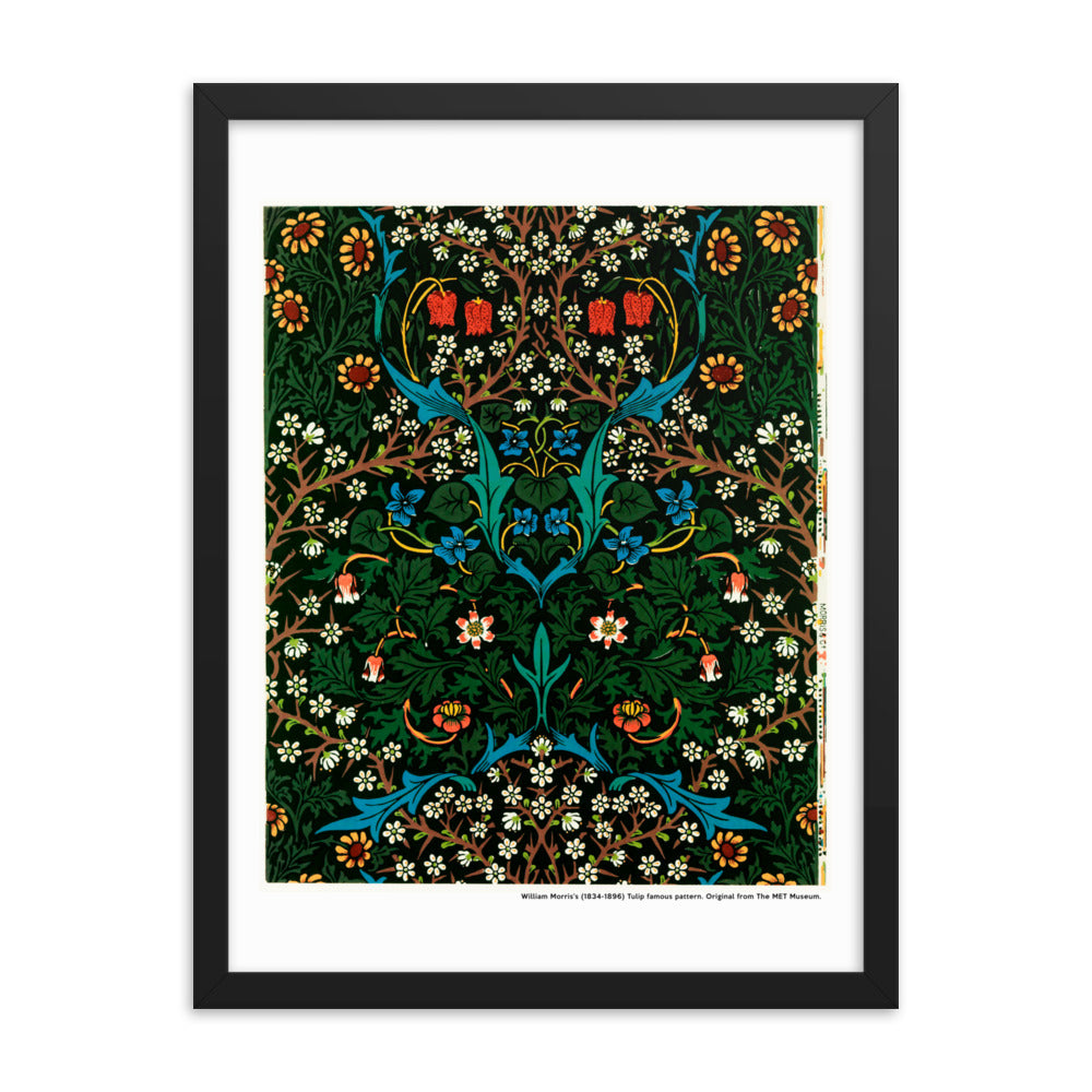 Tulip - William Morris Framed Print