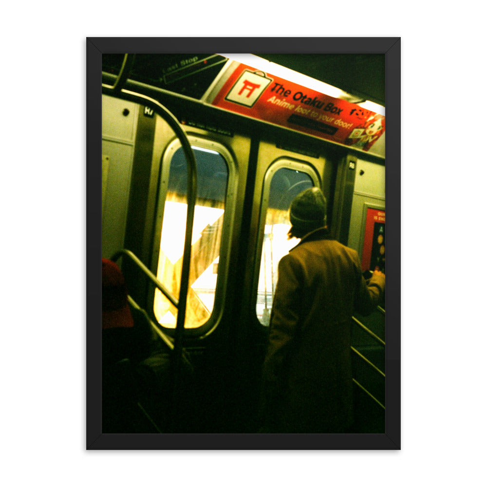 SUBWAY Framed Print