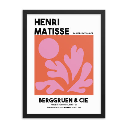 Matisse Berggruen Framed Print