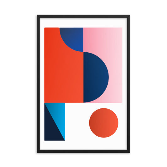 Bauhaus Movement #1 Framed Print