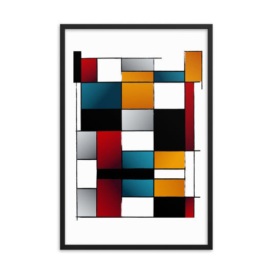 Bauhaus Movement #4 Framed Print