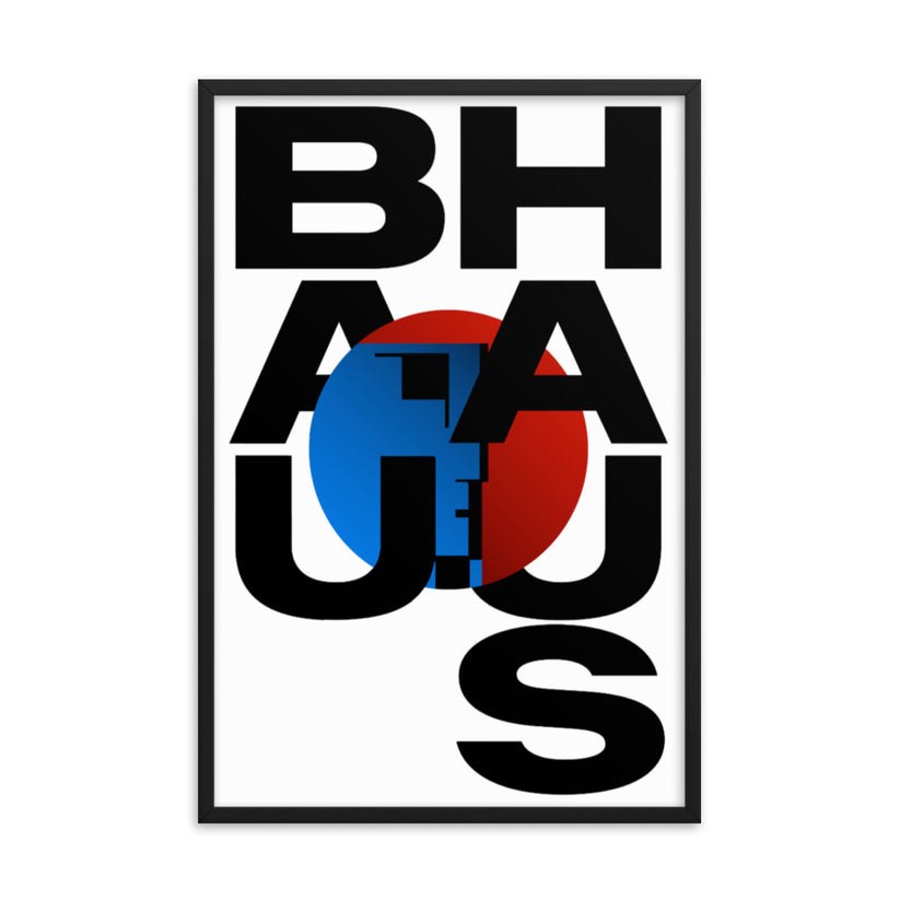 Bauhaus Heads Framed