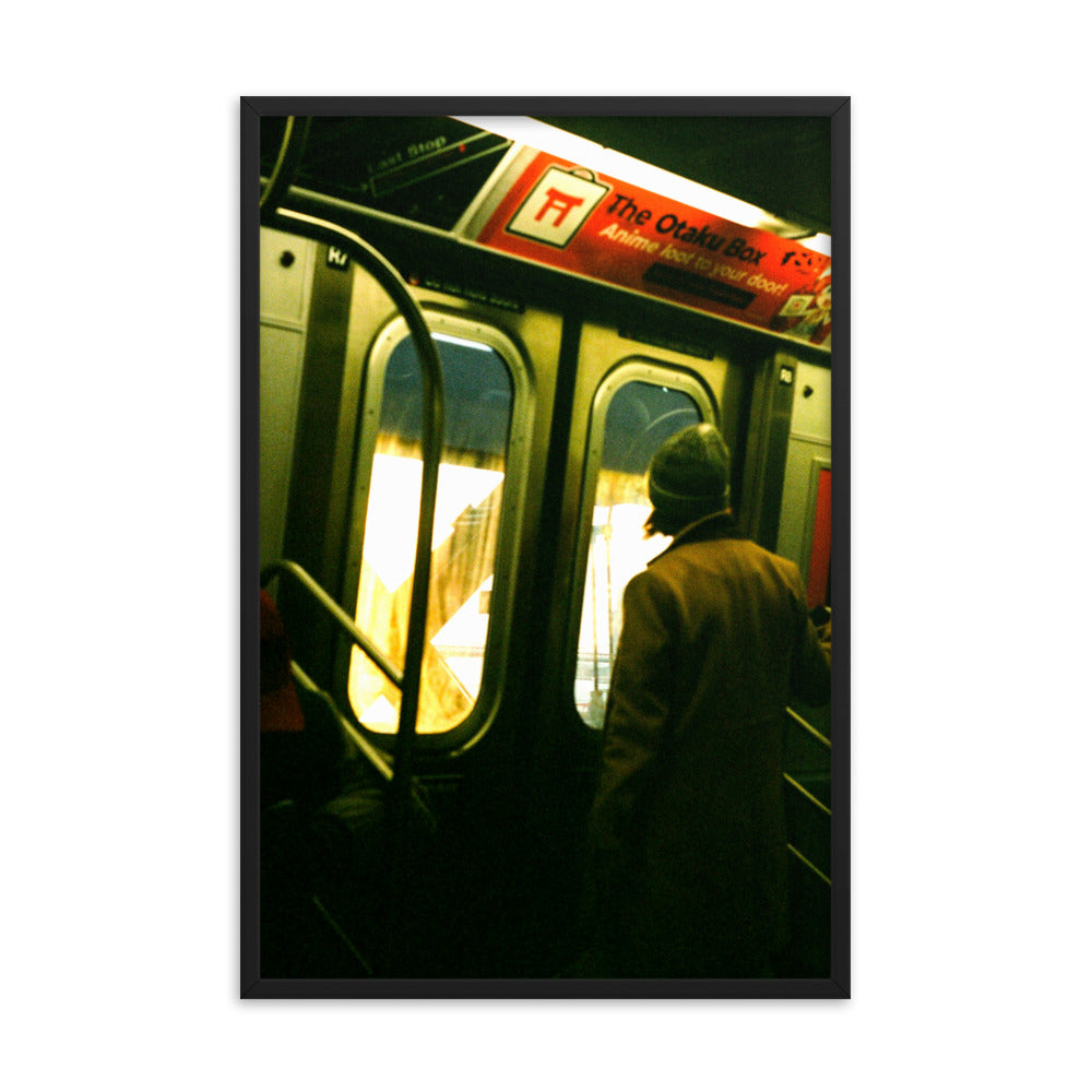 SUBWAY Framed Print