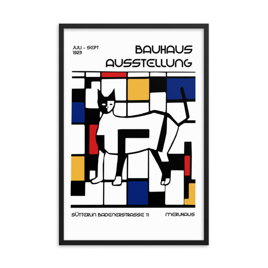 Bauhaus Austellung - Sütterlin Badenerstrasse Framed Print