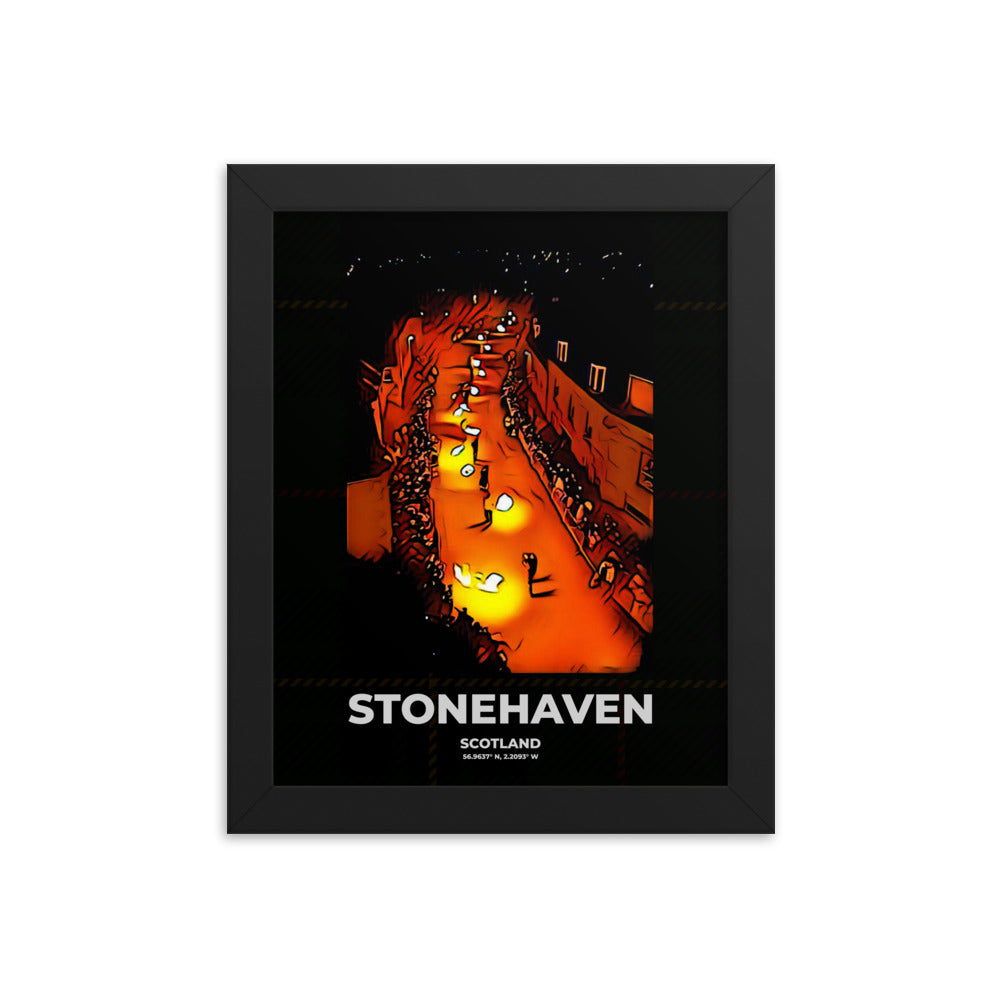 Stonehaven Fireballs Framed Print