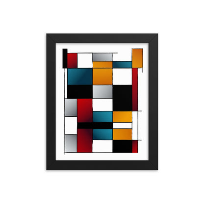 Bauhaus Movement #4 Framed Print