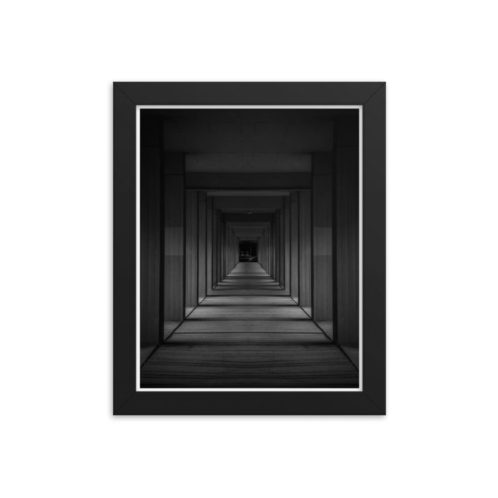 The Alley Framed Print