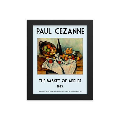 Basket of Apples by Paul Cezanne Framed Print