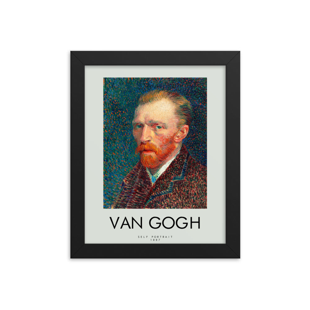 Van Gogh Self Portrait 1887 Framed Print