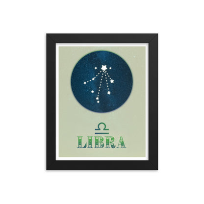 Libra Zodiac Framed Print
