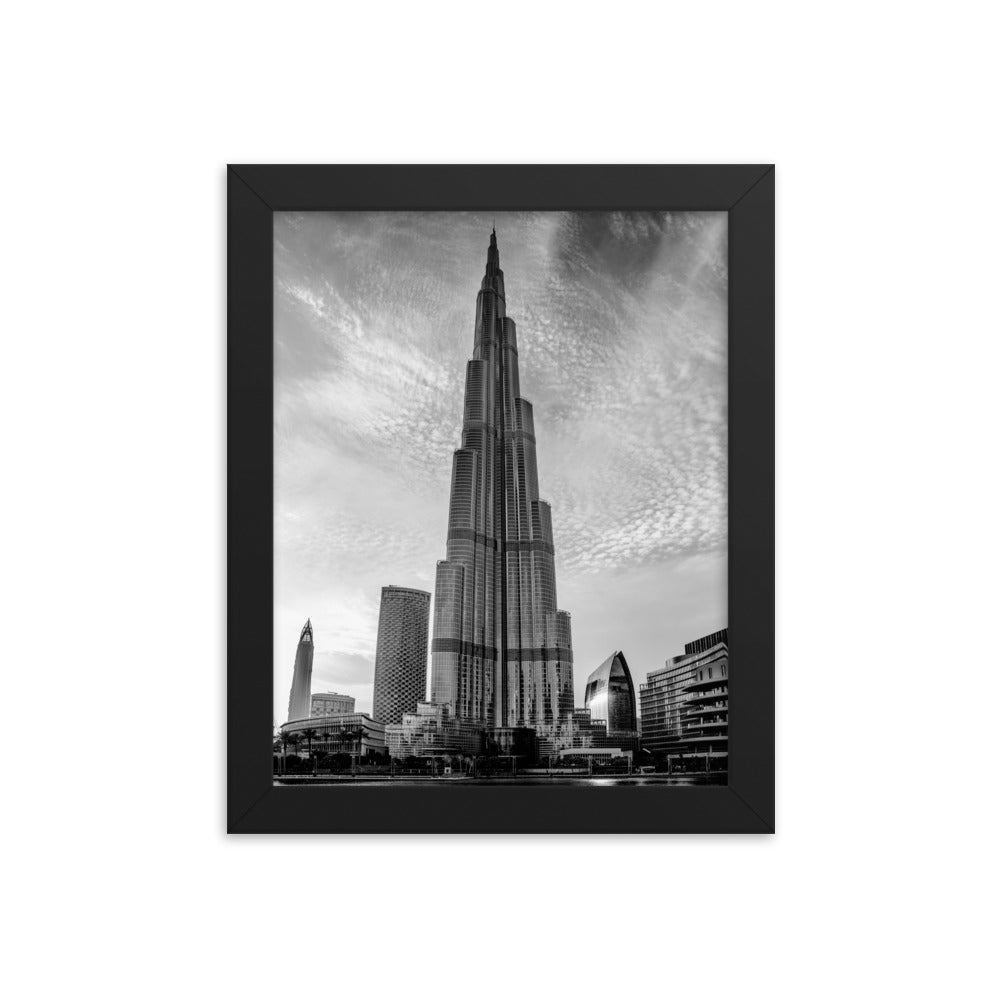 Burj Khalifa Framed Print