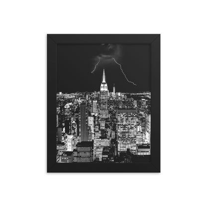 New York Skyline Framed Print