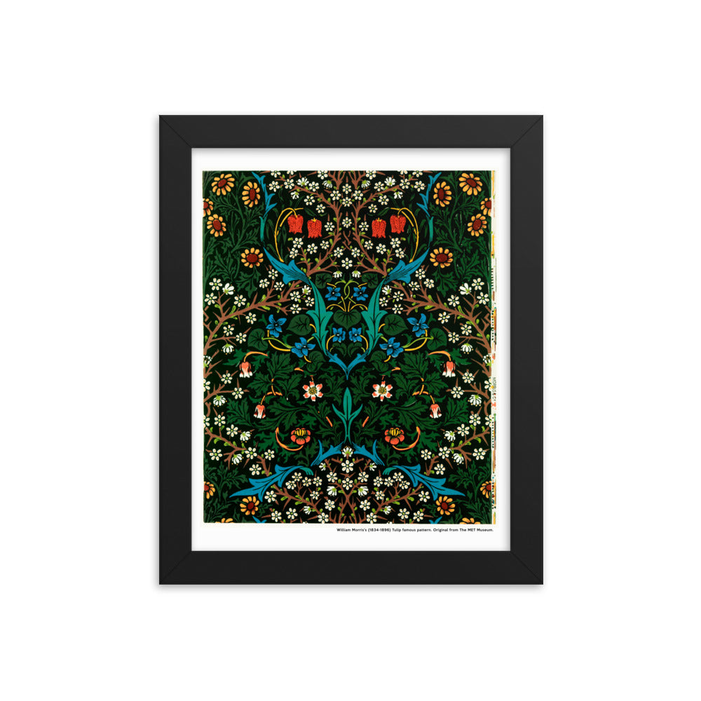 Tulip - William Morris Framed Print