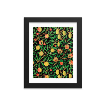 Fruit Pattern - William Morris Framed Print