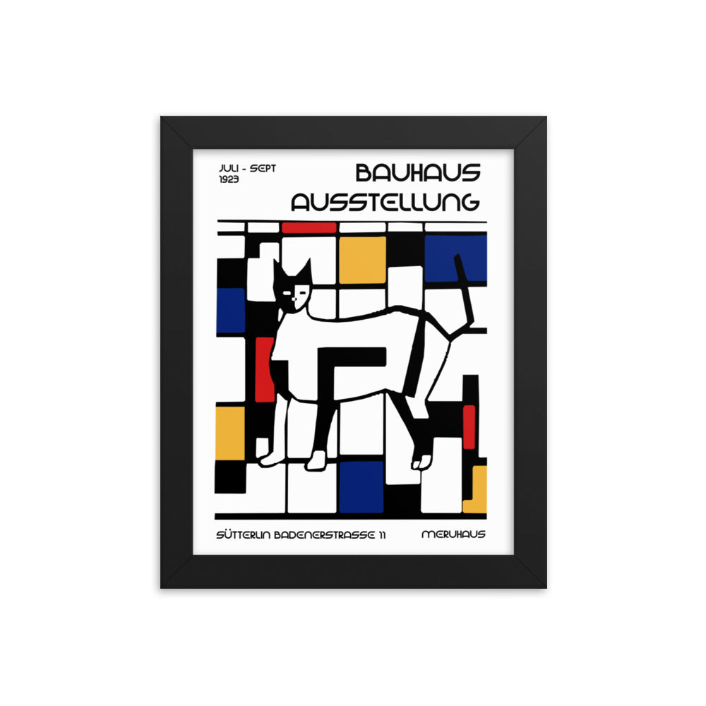 Bauhaus Austellung - Sütterlin Badenerstrasse Framed Print