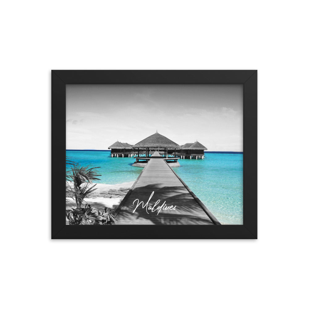 Maldives Framed Print