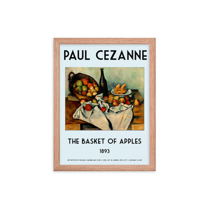 Basket of Apples by Paul Cezanne Framed Print