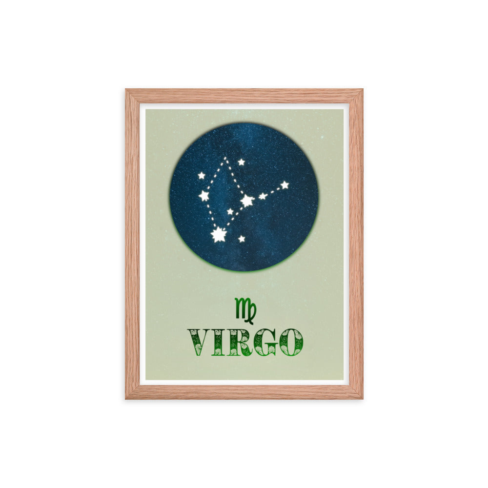 Virgo Zodiac Framed Print