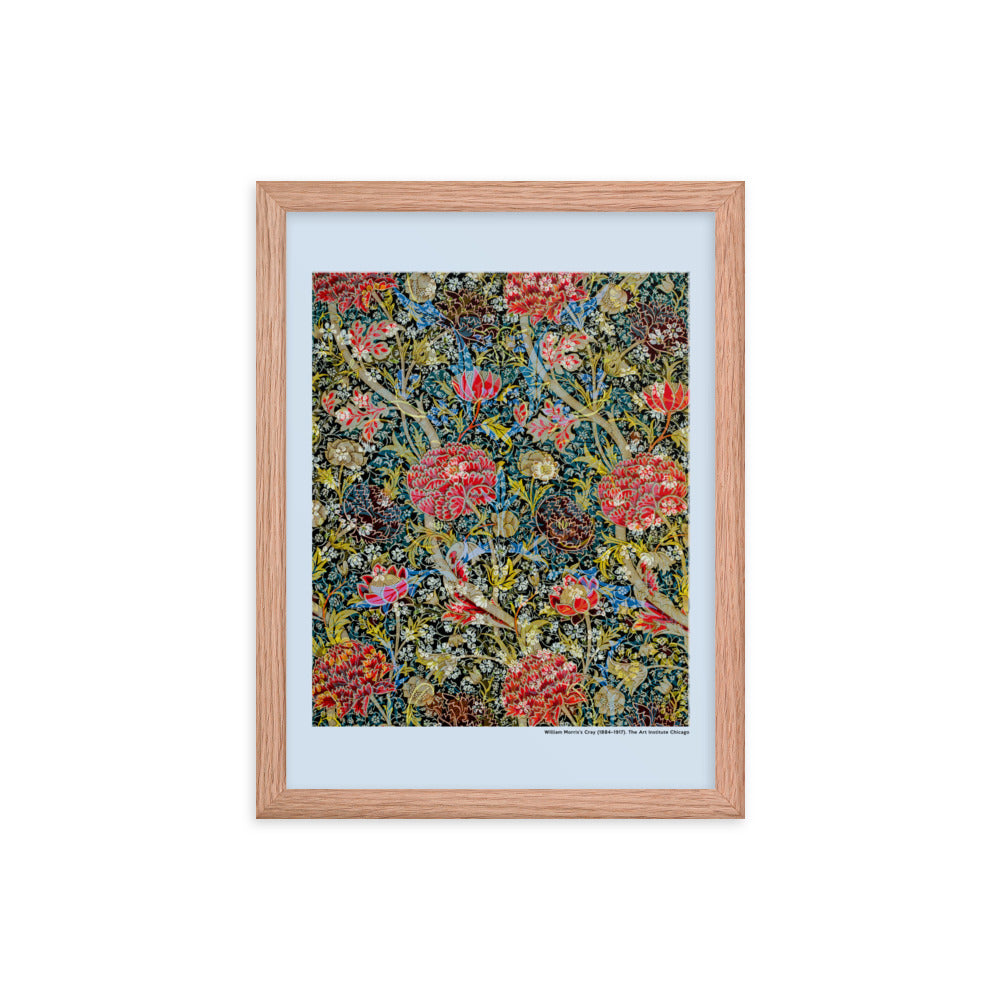 Cray - William Morris Framed Print