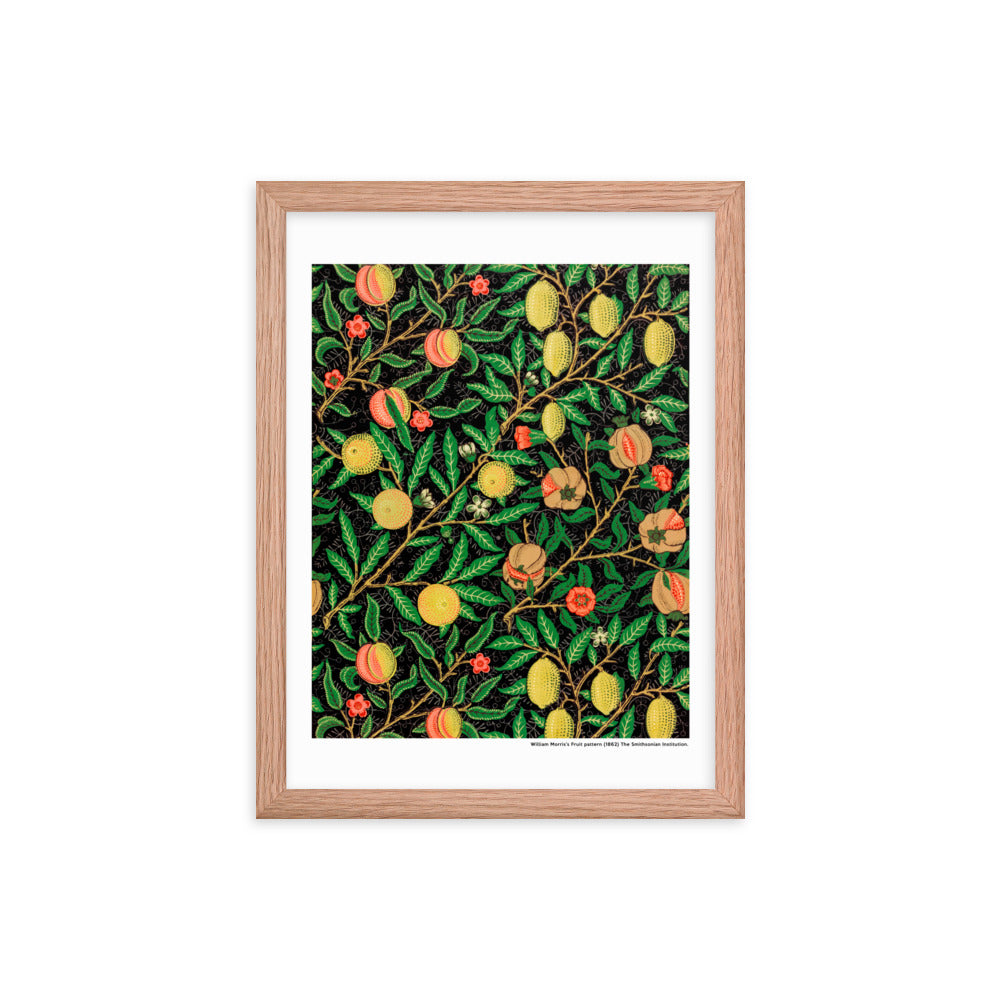 Fruit Pattern - William Morris Framed Print