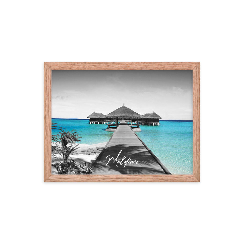 Maldives Framed Print