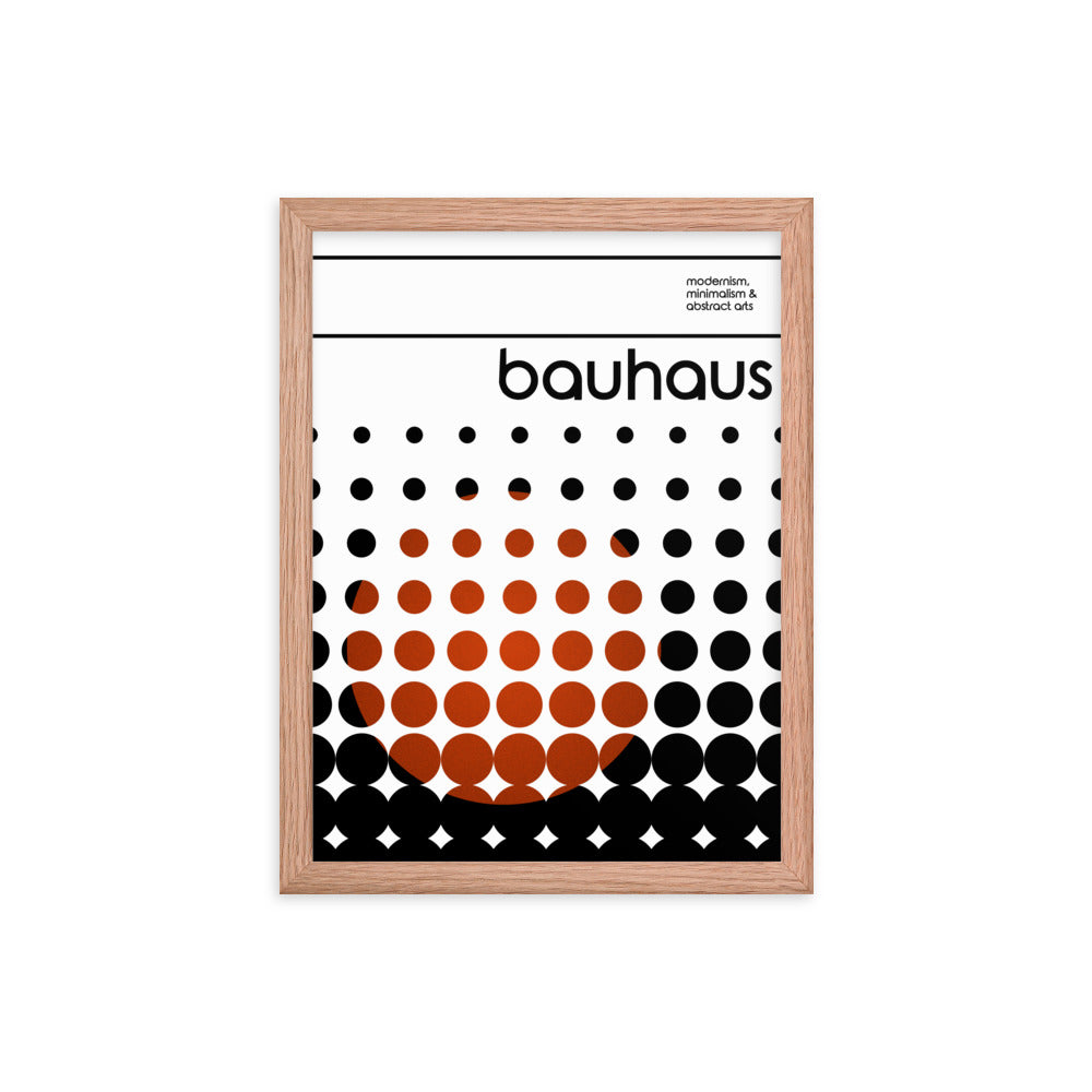 Bauhaus Transient Framed Print