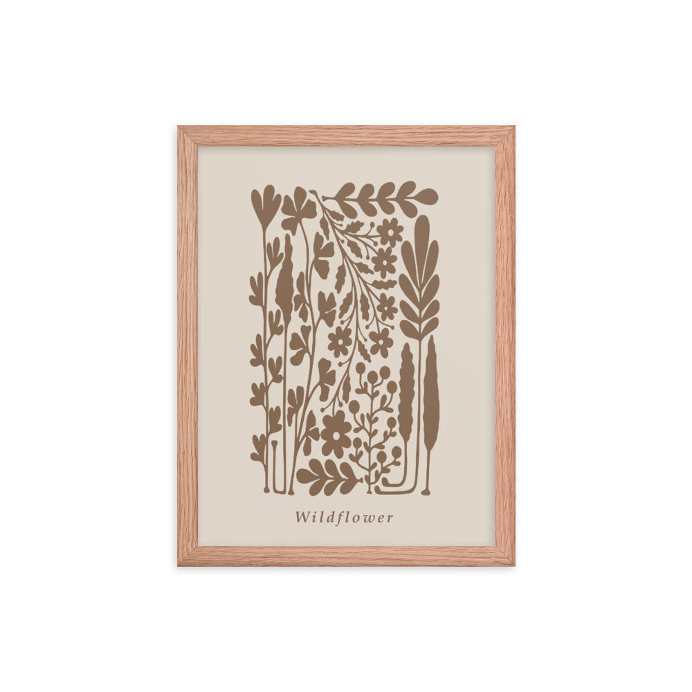 Wildflower Framed Print