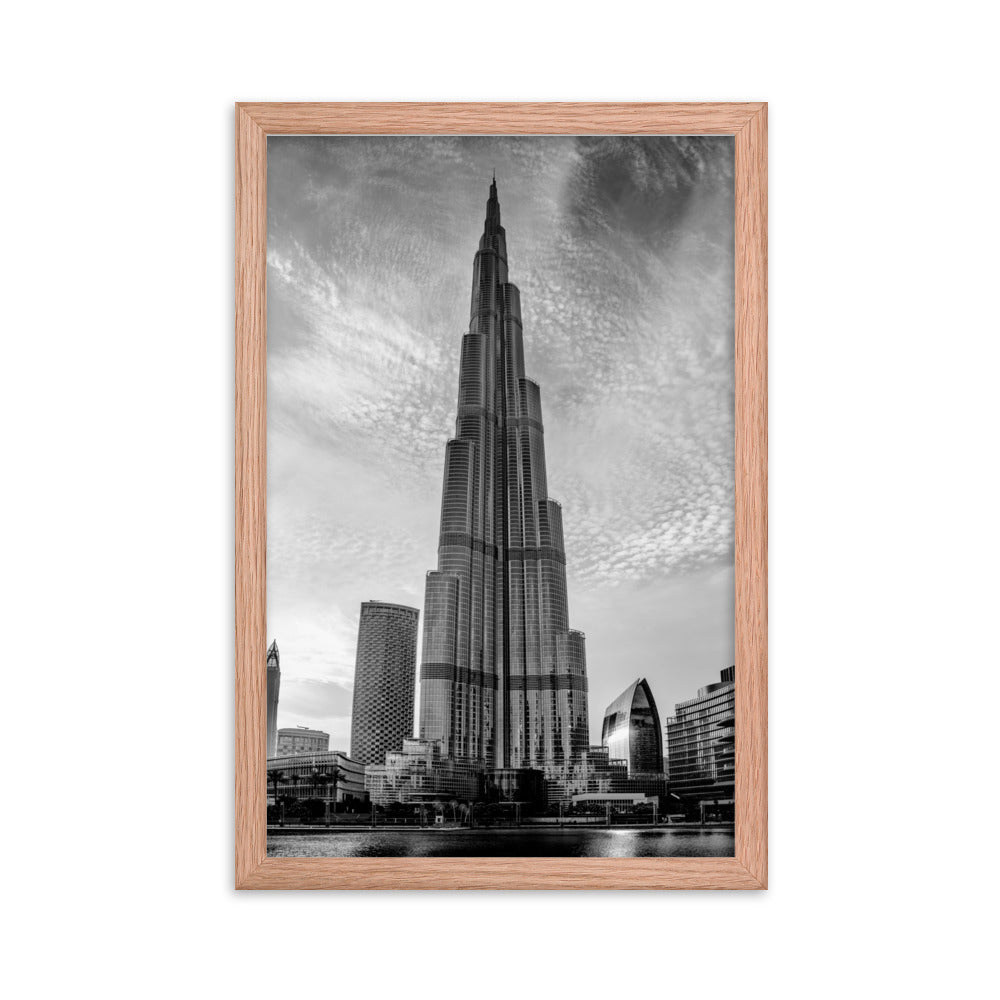 Burj Khalifa Framed Print